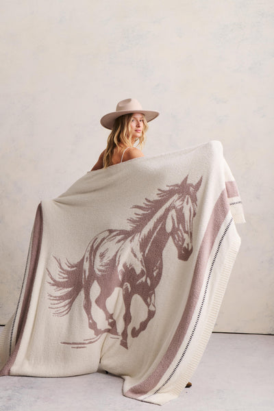 CozyChic® Stallion Throw