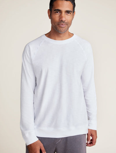 Malibu Collection® Men's Slub L/S Raglan