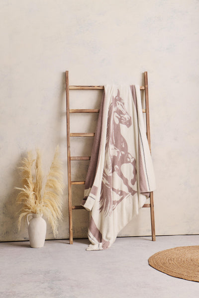 CozyChic® Stallion Throw
