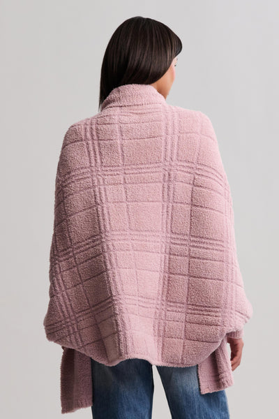 CozyChic® Cotton Tonal Plaid Blanket Wrap
