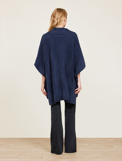 CozyChic® Shawl Collar Poncho