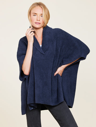 CozyChic® Shawl Collar Poncho